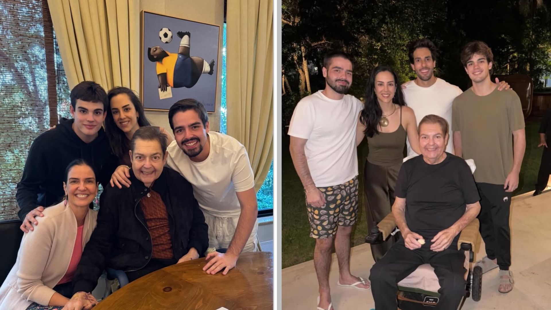 Faustão é internado no Hospital Albert Einstein para procedimento de rotina previsto em protocolo