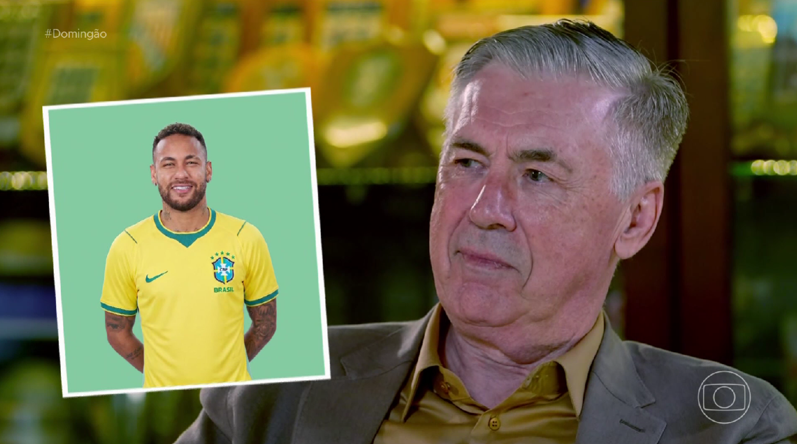 Ancelotti define Neymar em uma palavra e revela bastidores da Seleção Brasileira