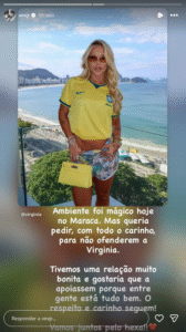 Vini Jr. defende Virginia Fonseca após influenciadora ser alvo de xingamentos no Maracanã