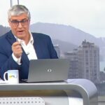 Flávio Fachel diverte público com 'baleiês' e imitação de lobo-marinho no Bom Dia Rio