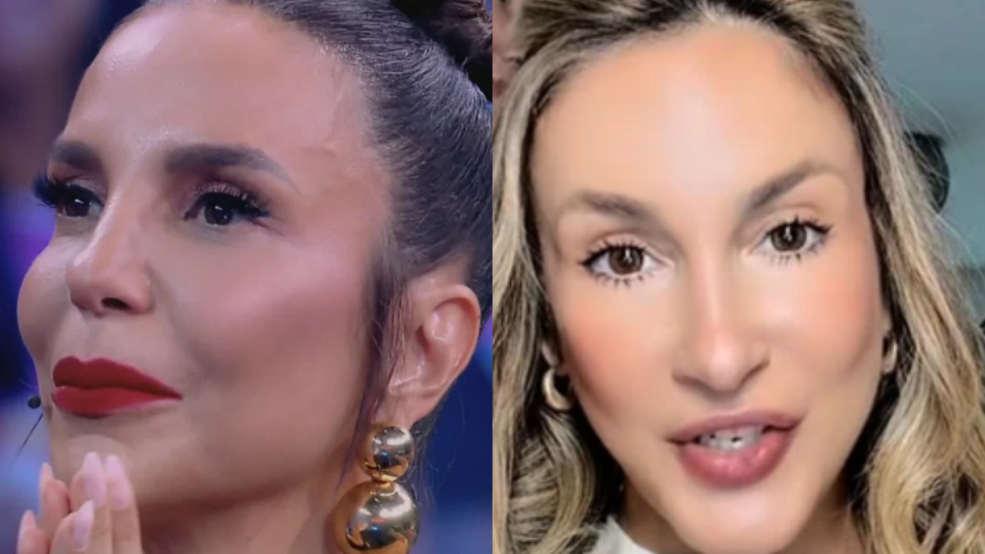Ivete Sangalo reage a mensagem de Claudia Leitte durante show e agita fãs