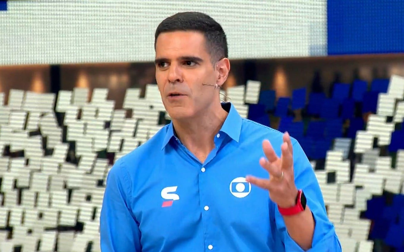 Paulo Andrade cita série da Apple TV durante transmissão da Copa do Mundo na Globo