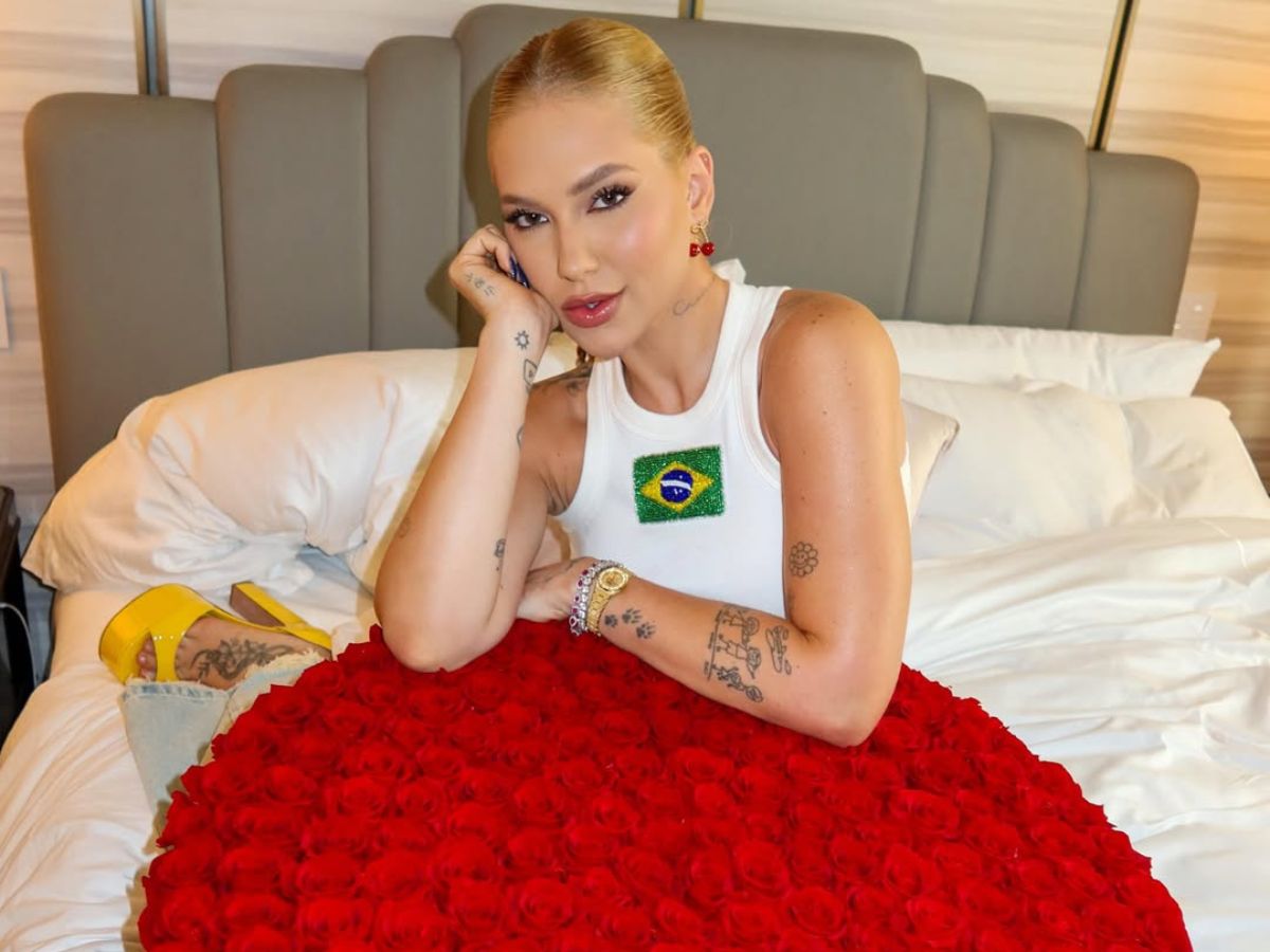 Virginia Fonseca reage a gol de Vini Jr. dedicado a ela e intensifica rumores de romance no Domingão