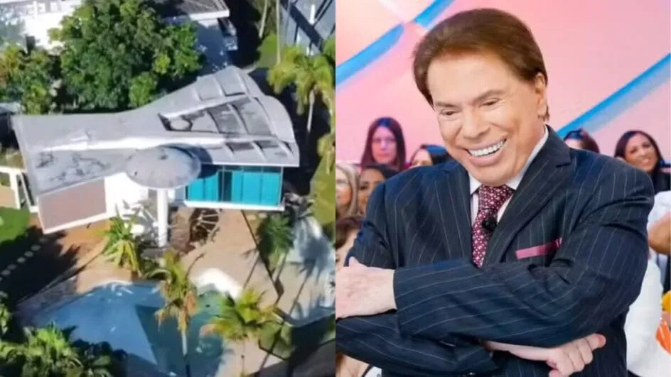 Detalhe arquitetônico único eleva valor da mansão de Silvio Santos no Guarujá
