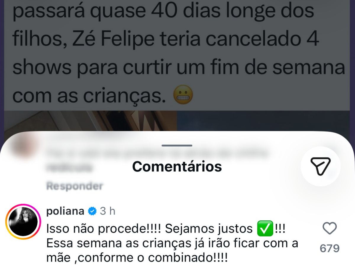 Poliana Rocha rebate boatos sobre ausência de Virginia Fonseca na rotina dos filhos