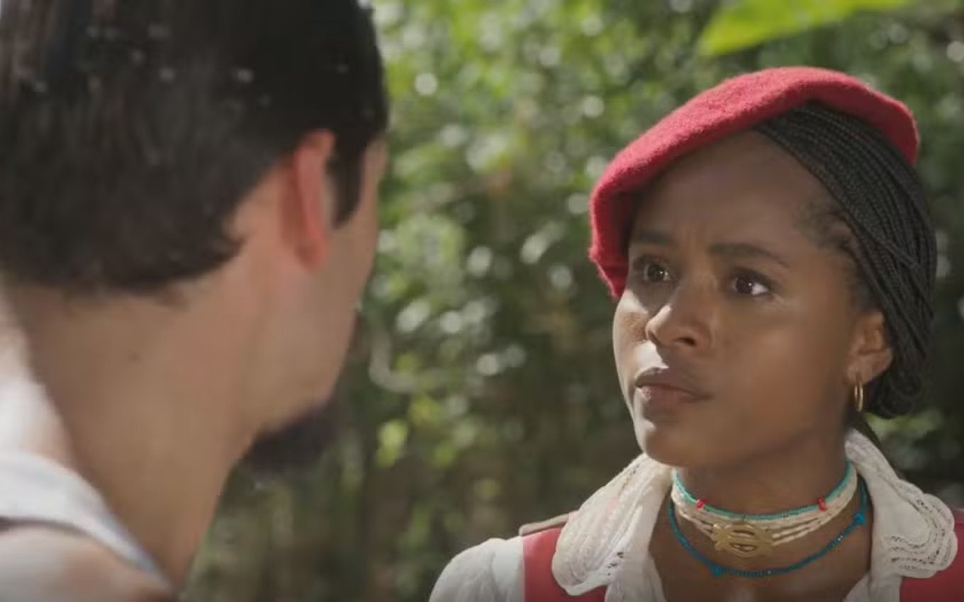 Princesa Alika impõe respeito e reage a assédio de Mirinho em a Nobreza do Amor