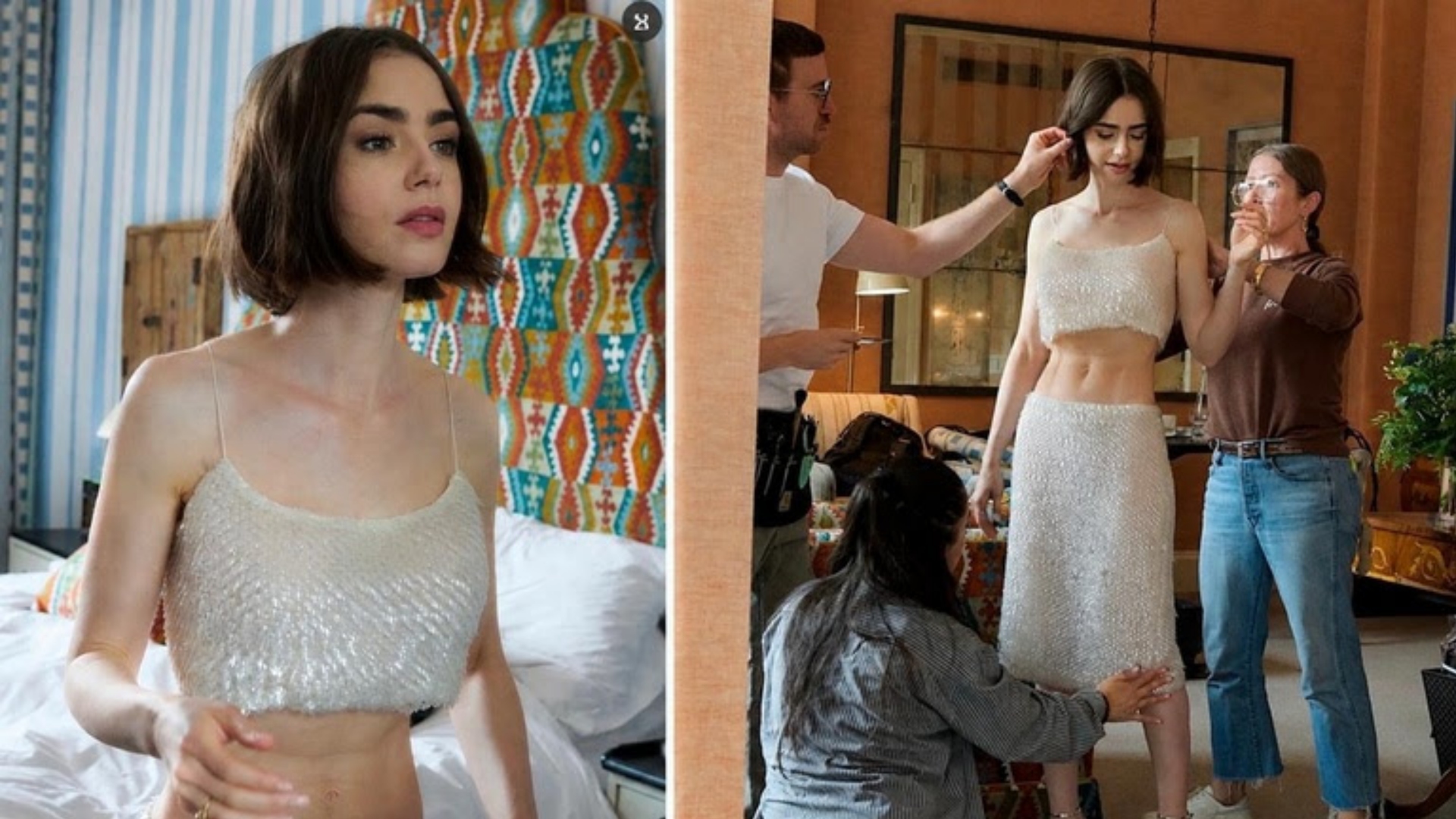 Influenciadora relata vivência em seita fitness que usava Lily Collins como padrão