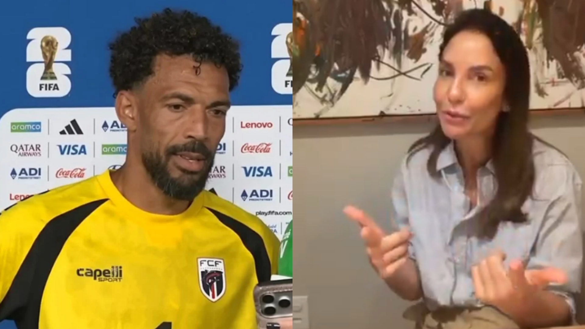 Ivete Sangalo surpreende goleiro Vozinha com convite após viralização na Copa do Mundo