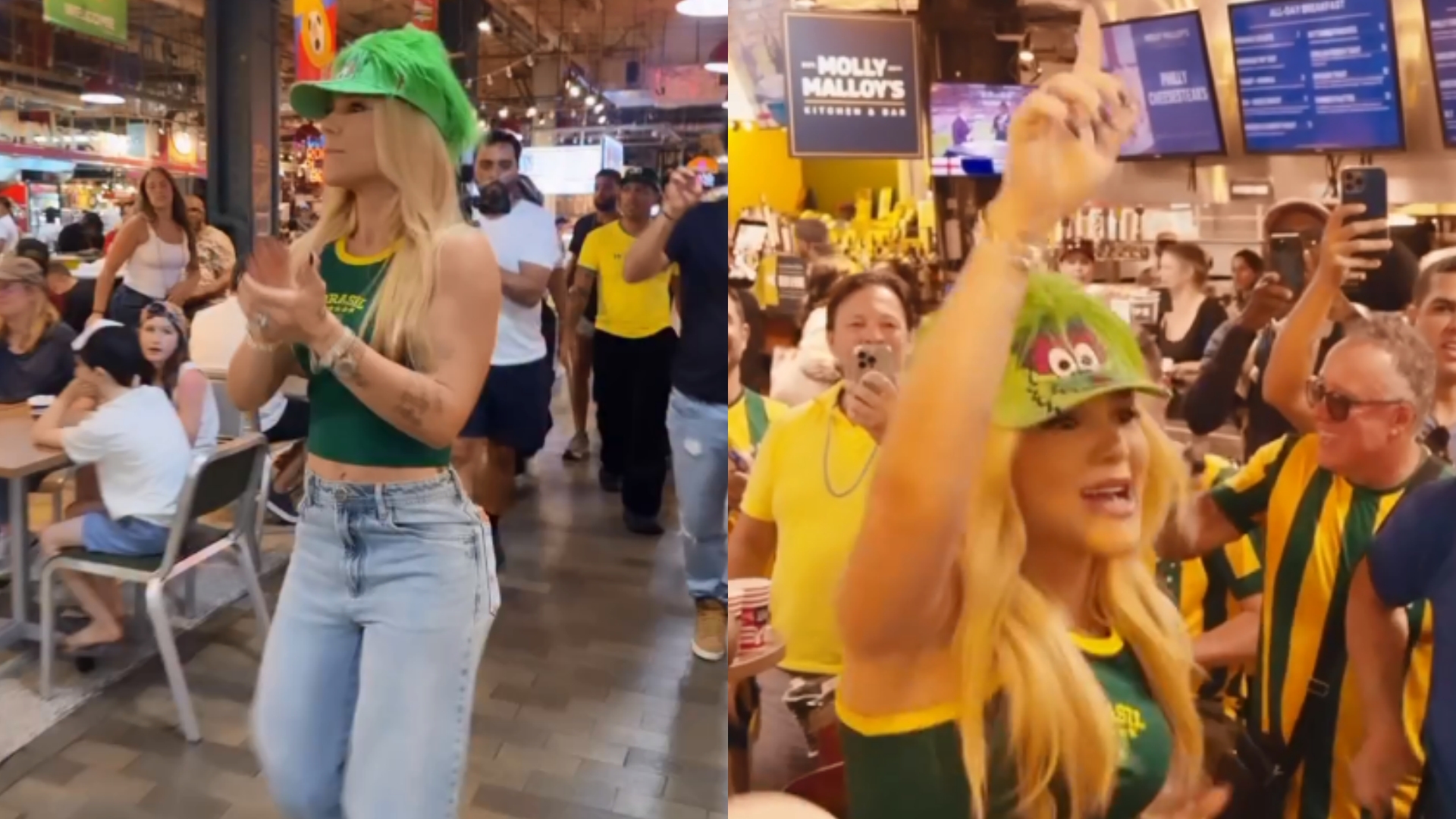 Virginia Fonseca desembarca na Filadélfia e causa euforia entre fãs na Copa do Mundo