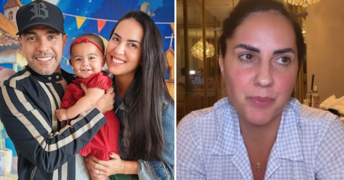 Graciele Lacerda revela diagnóstico recebido pela filha de 1 ano e reação com Zezé: "Morrendo de chorar"