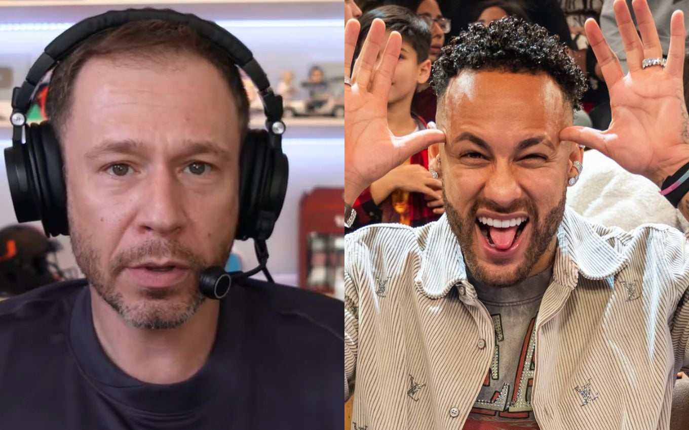Tiago Leifert reafirma admiração por Neymar e viraliza nas redes sociais