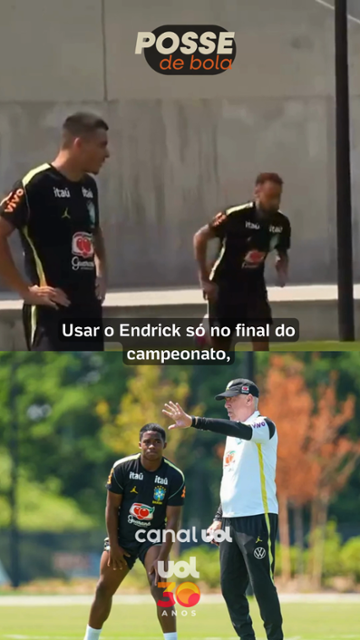 A gestão de Endrick na seleção brasileira e a visão de Dorival Júnior