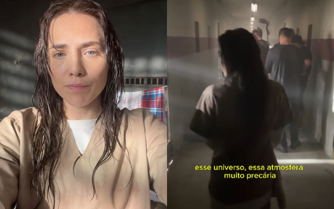 Leticia Colin revela bastidores intensos de 'Quem Ama Cuida' em presídio desativado