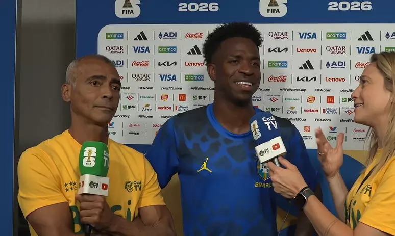 Vini Jr. evita confirmar destinatário de gol e alimenta rumores sobre Virginia Fonseca