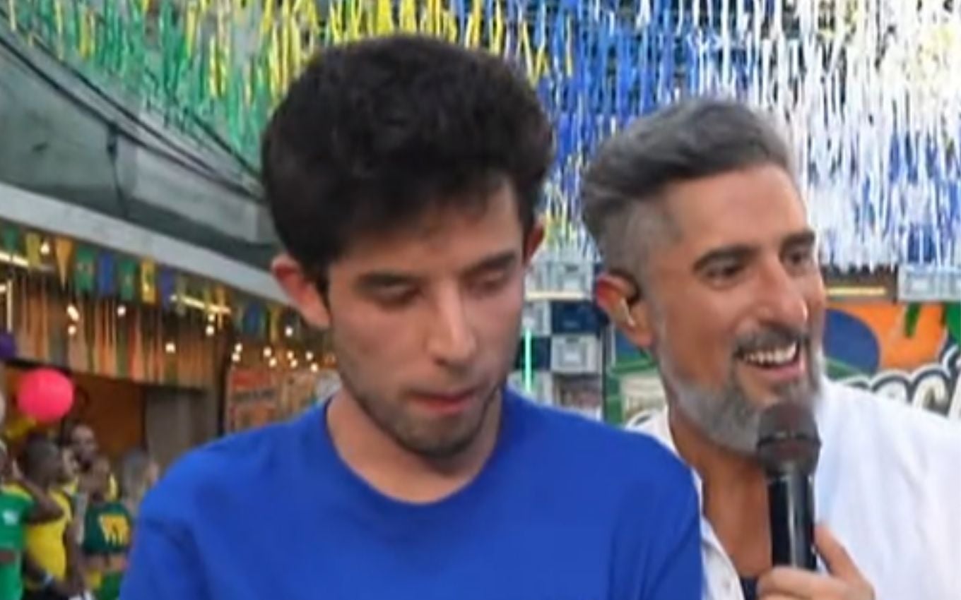 Marcos Mion celebra 47 anos com surpresa emocionante da família no Caldeirão