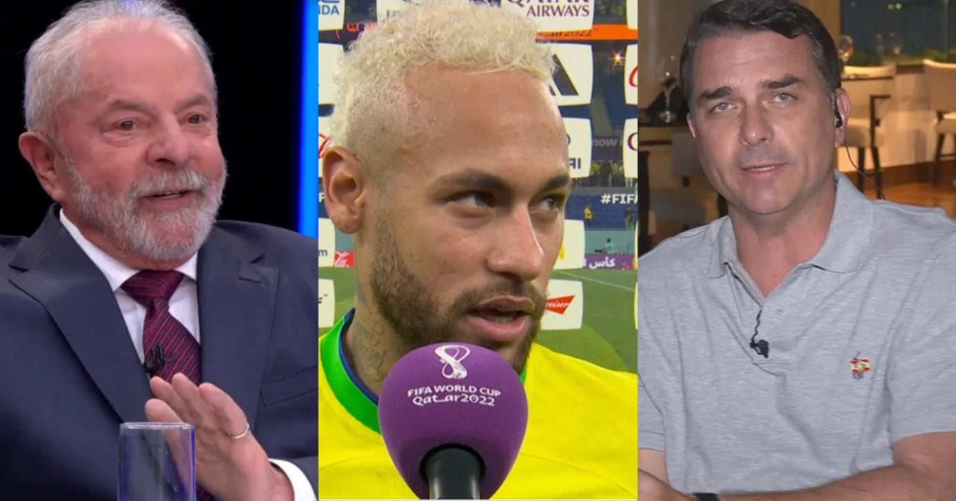 Flávio Bolsonaro ataca Lula após comentário debochado sobre situação de Neymar: “Gol contra”