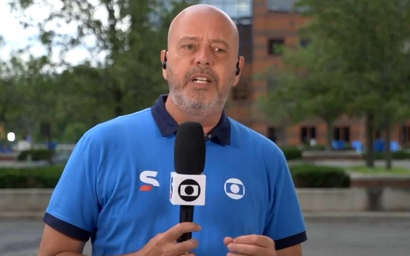 Alex Escobar é afastado da cobertura da Copa após mal-estar durante transmissão ao vivo