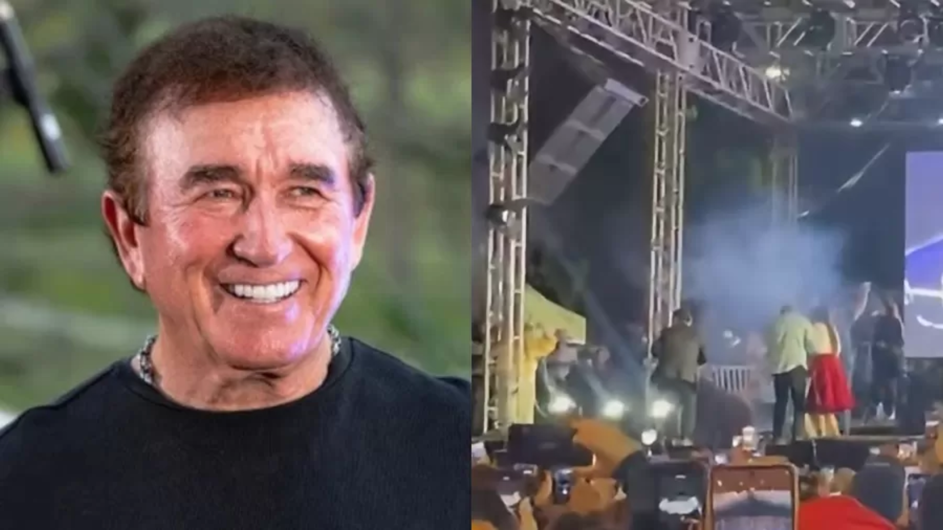 Desabamento em show de Amado Batista em Itapetinga causa feridos e pânico no público