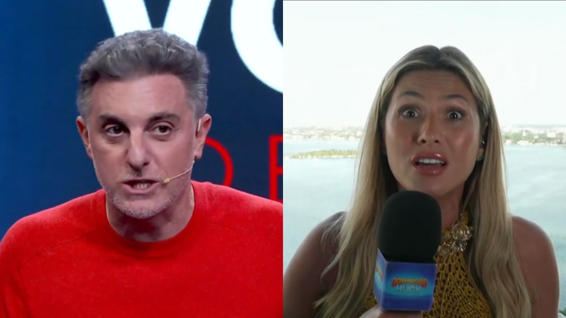 Lívia Andrade questiona autenticidade de famosos em comentário no Domingão