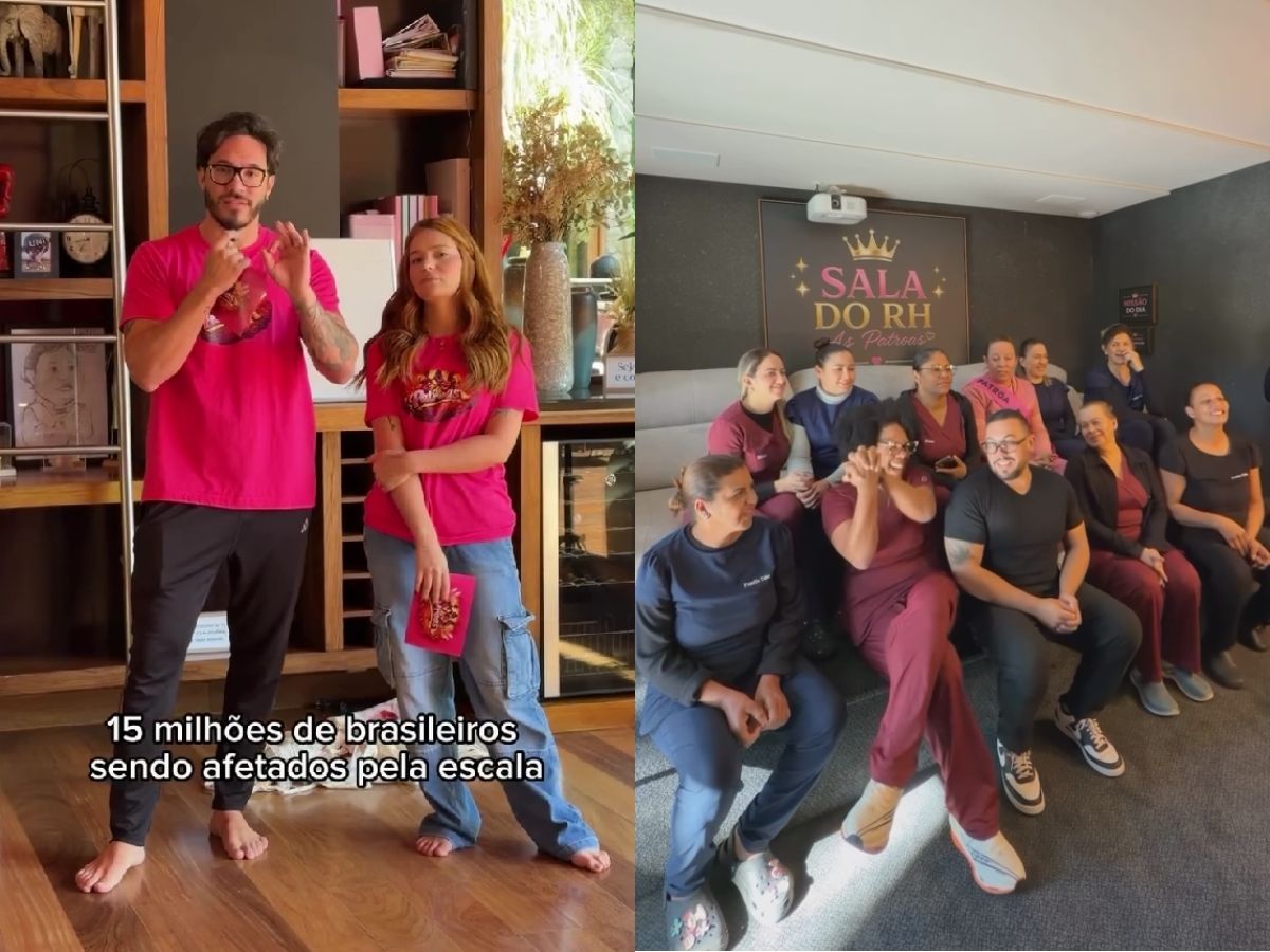 Viih Tube e Eliezer usam reality com funcionários para criticar escala 6x1
