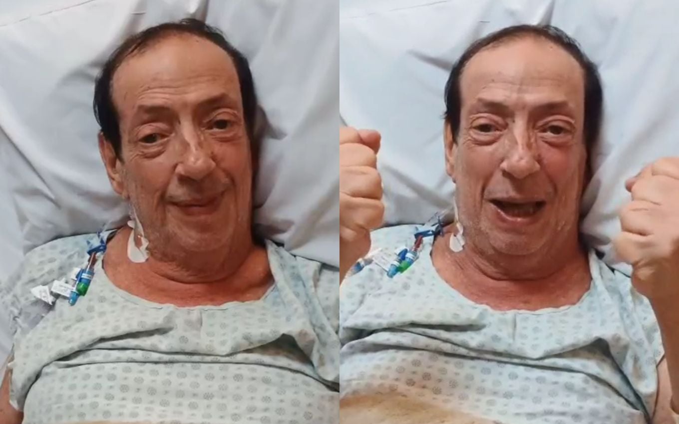 Marcos Oliveira, o Beiçola, deixa o CTI após cirurgia e desabafa sobre recuperação