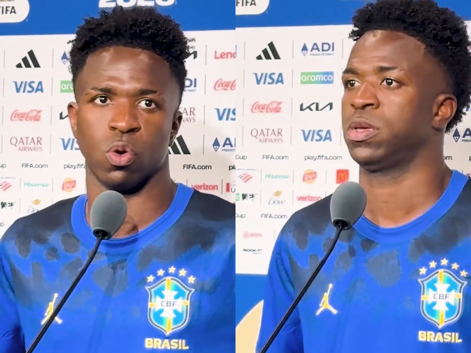Vini Jr. esclarece decisão sobre pênalti e rechaça acusações após eliminação da seleção