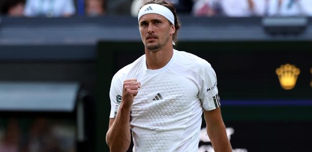 Alexander Zverev e Jiri Lehecka medem forças nas quadras de Wimbledon