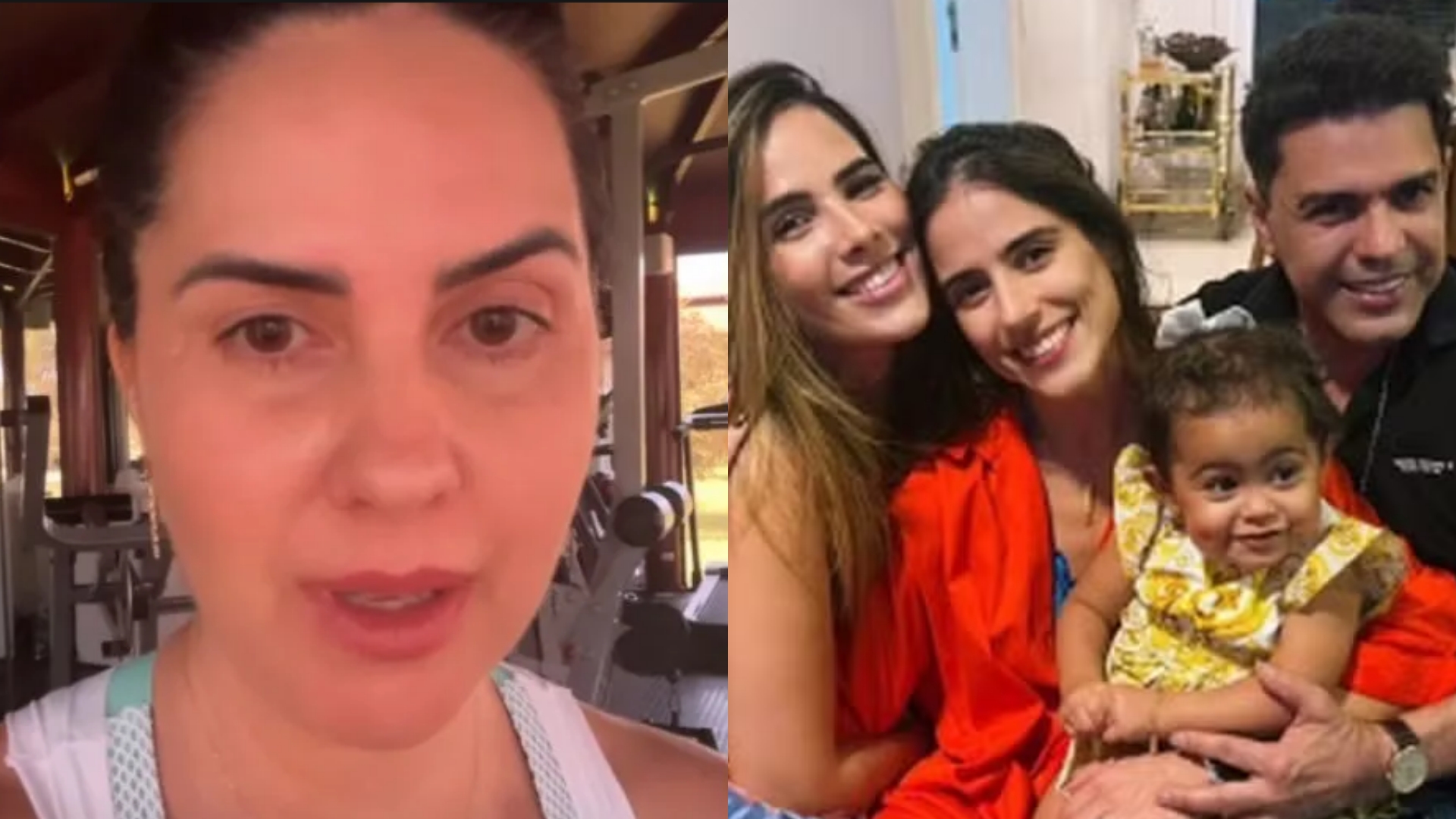 Graciele Lacerda celebra a harmonia entre sua filha e as herdeiras de Zezé Di Camargo