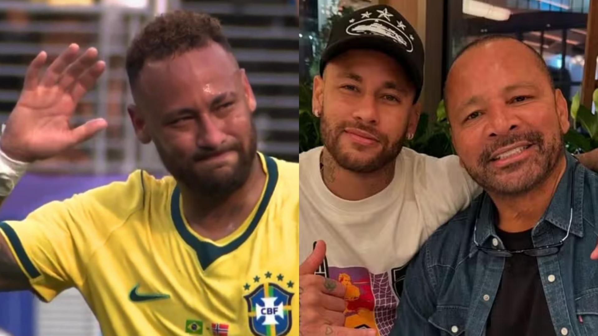 Pai de Neymar gera polêmica nas redes sociais após conselho público ao filho