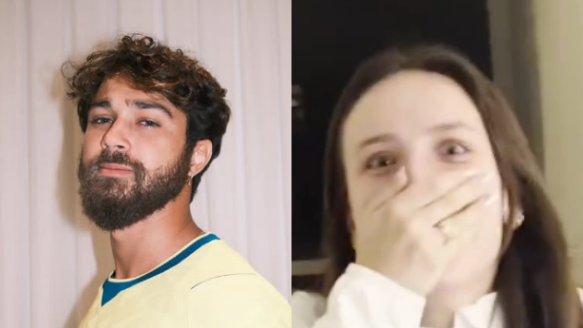 André Luiz Frambach radicaliza no visual e surpreende Larissa Manoela