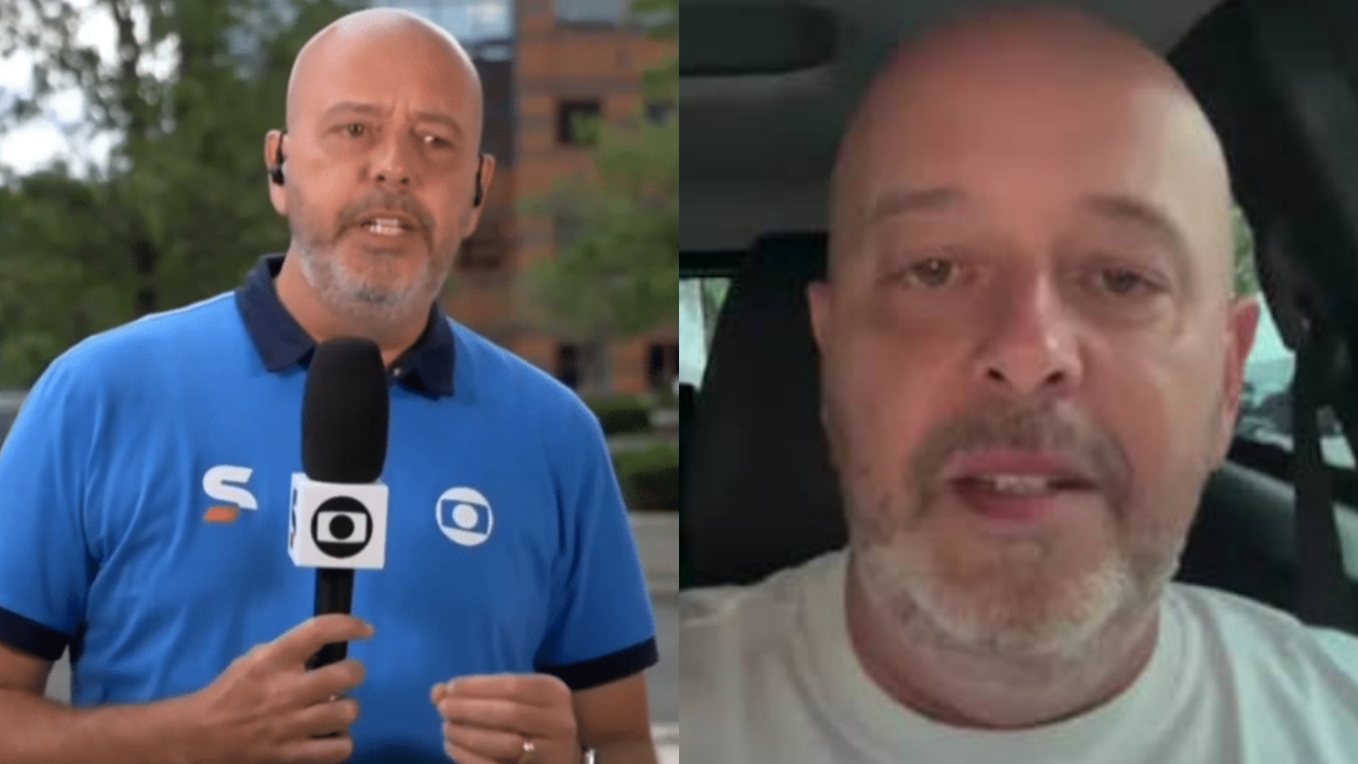Alex Escobar é visto na orla do Rio após afastamento da Copa e preocupação com saúde