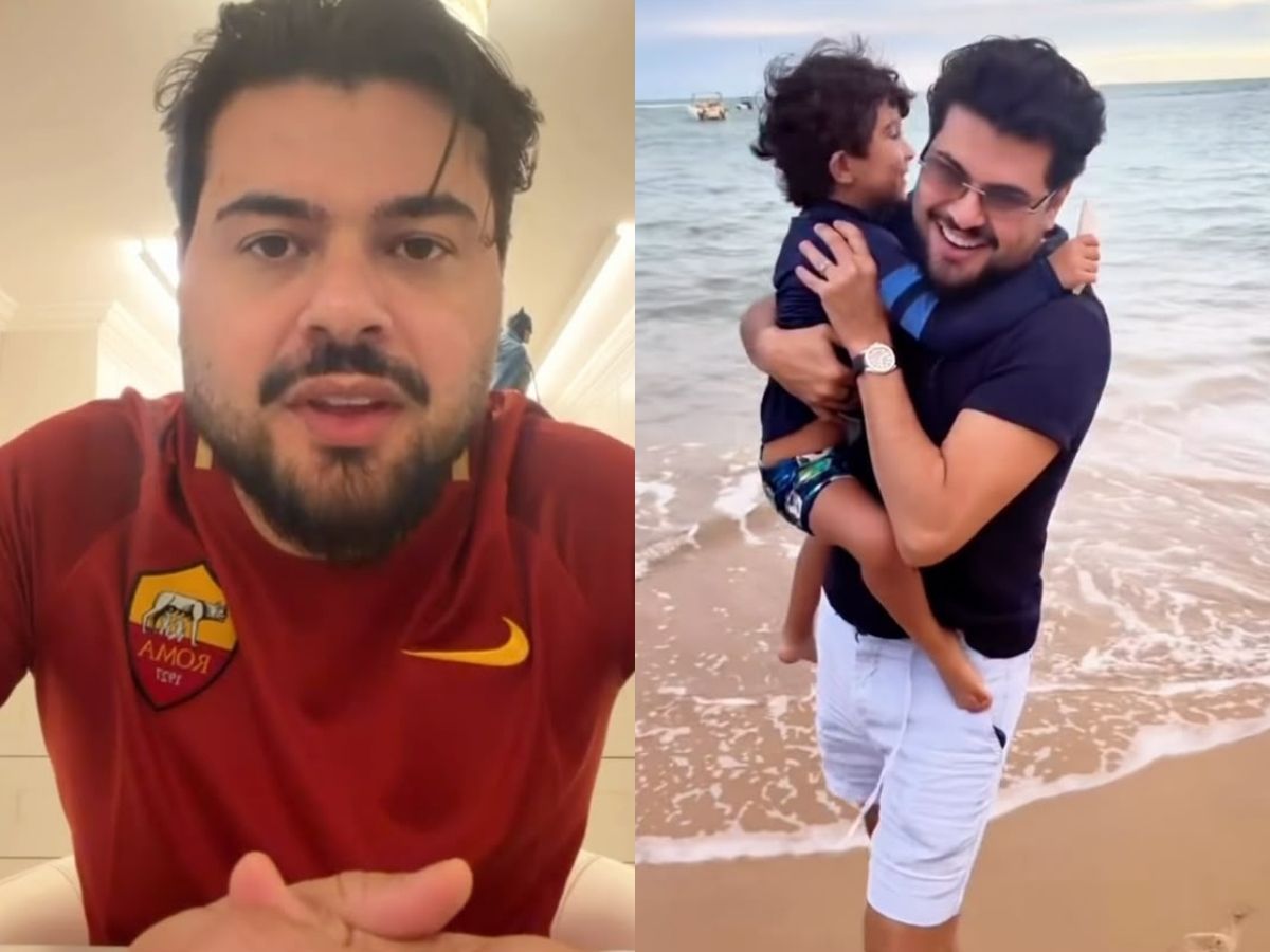 Susto com filho de Cristiano, da dupla Zé Neto e Cristiano, após ataque de escorpião