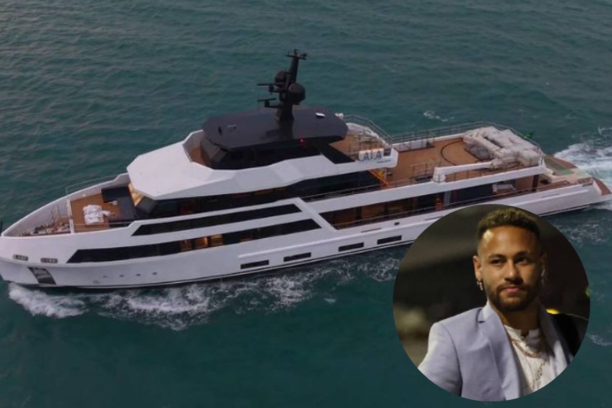 Neymar investe R$ 120 milhões em iate luxuoso após eliminação da Seleção Brasileira