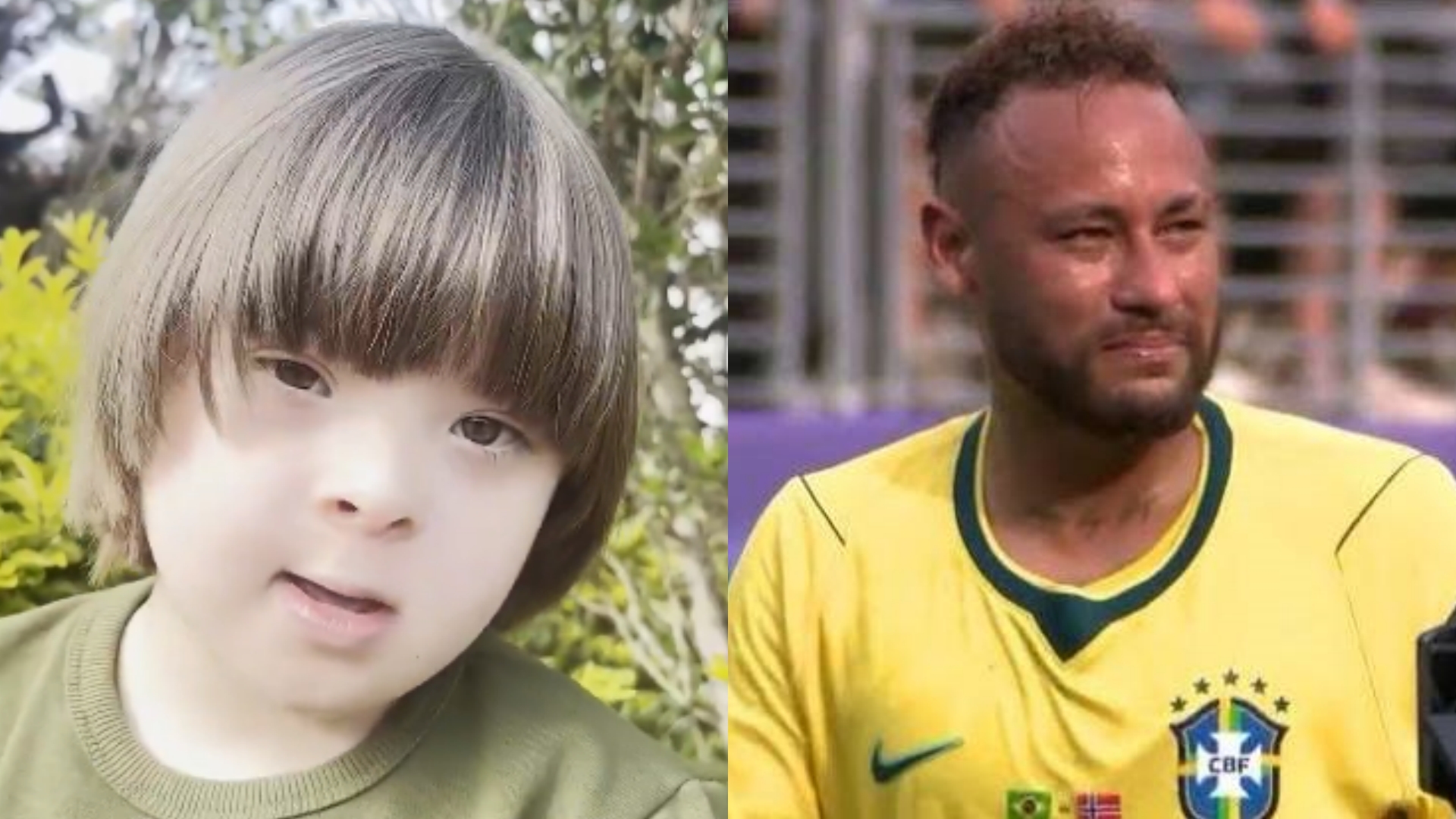 Gesto de Neymar com menino na web emociona e gera onda de carinho nas redes sociais