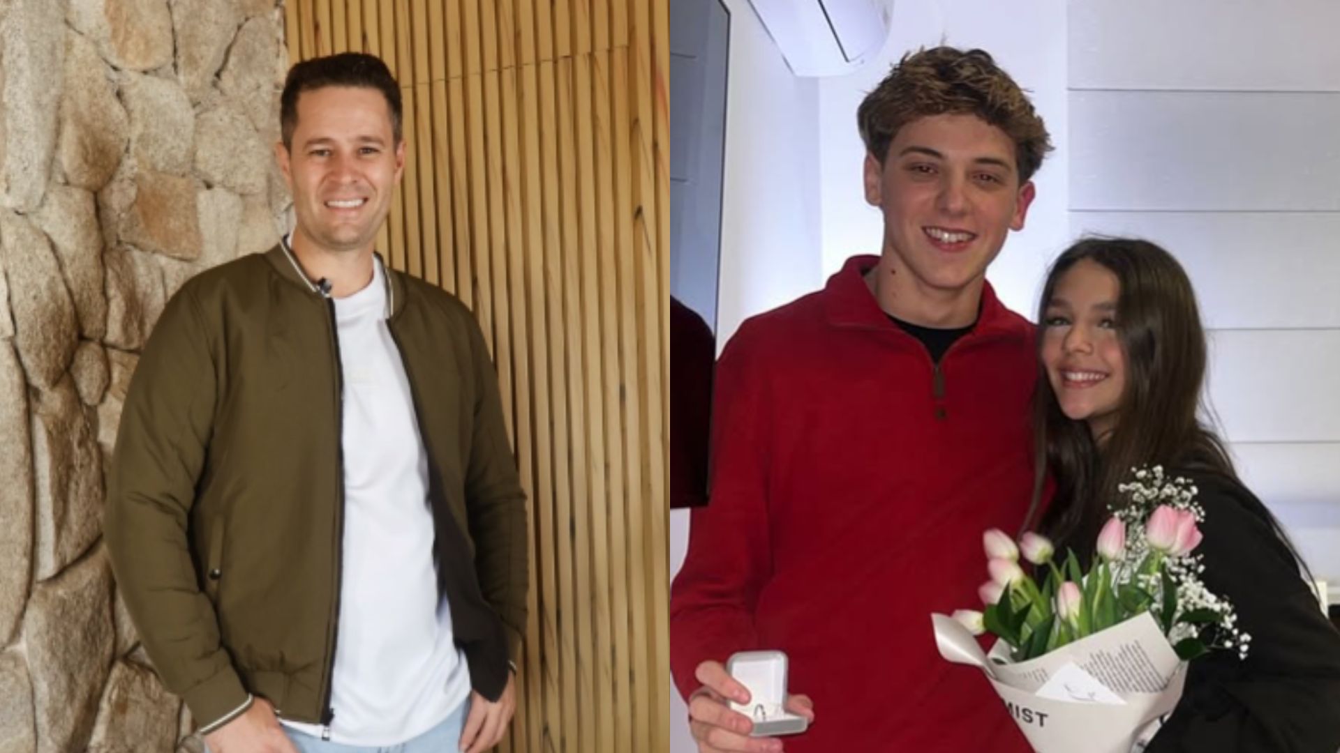 Pedro Leonardo comenta como lida com o primeiro namoro da filha de 15 anos