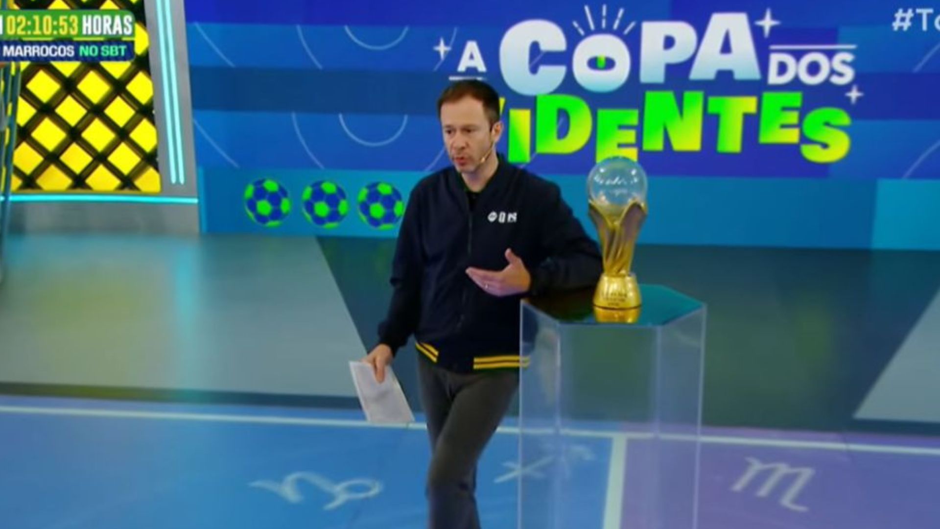 Copa 2030: sensitivo surpreende em programa do SBT e aponta Brasil como campeão