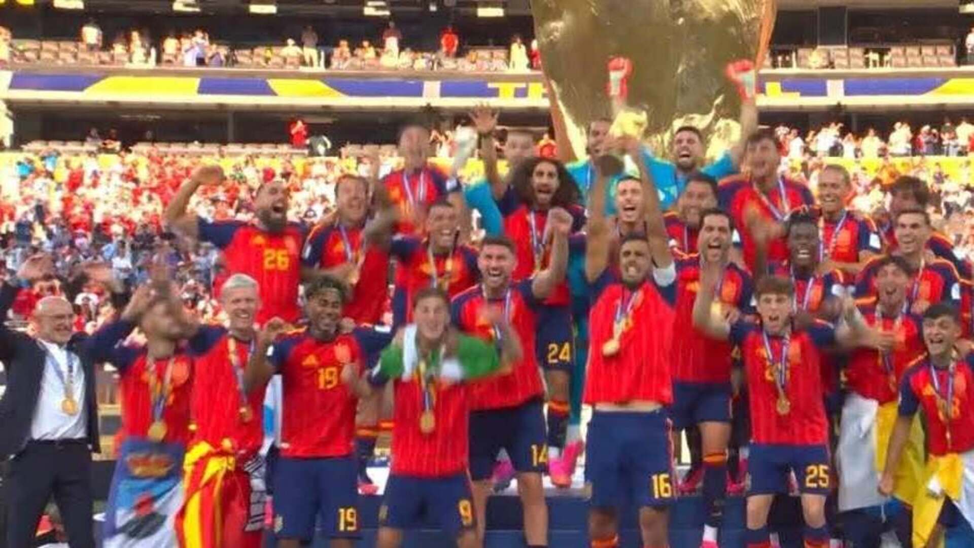 Espanha celebra bicampeonato mundial de 2026 e garante prêmio milionário da FIFA