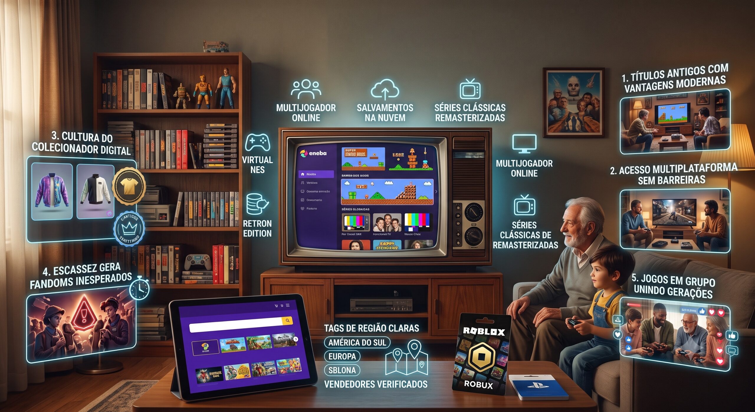 Renascimento retrô: o que está por trás da febre em streaming e jogos
