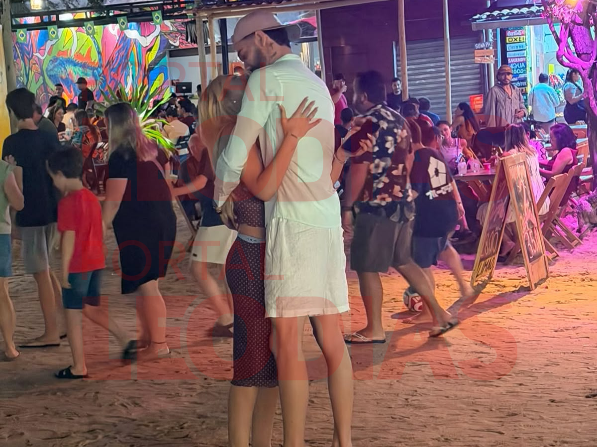 Luan Pereira e Victória Miranda reatam namoro após flagra romântico em Jericoacoara