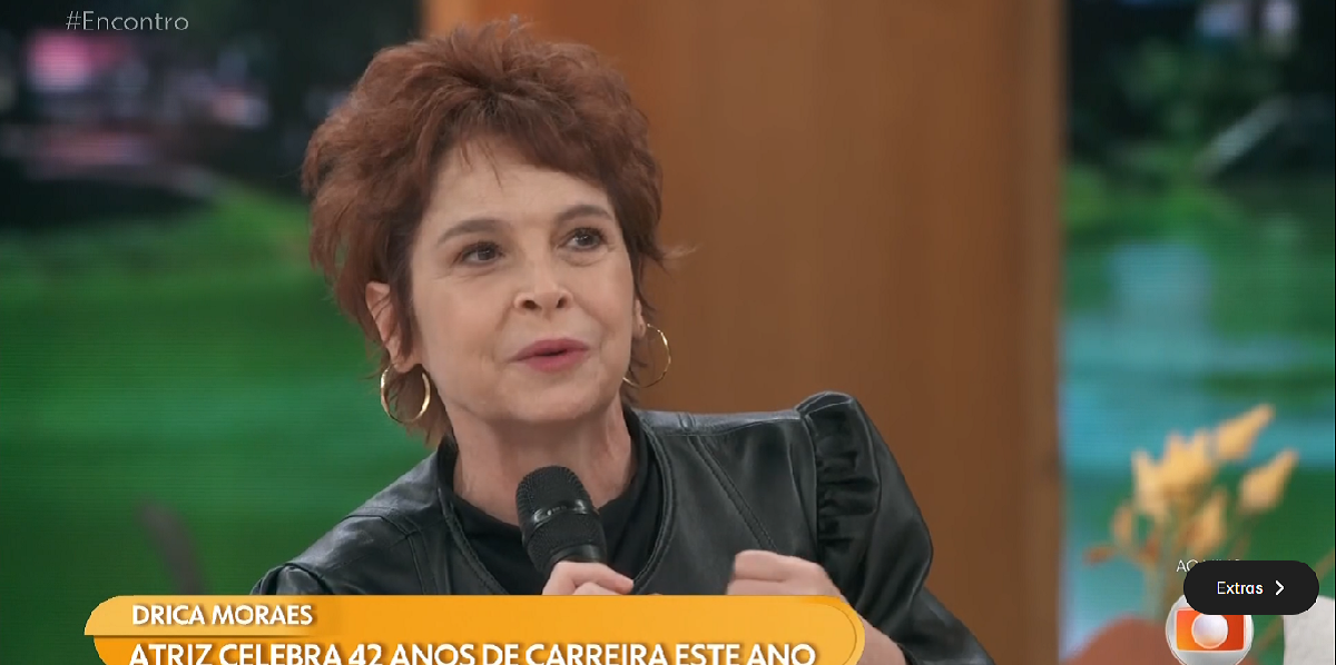 Valéria Almeida se emociona ao celebrar Drica Moraes no Encontro e revela profunda admiração
