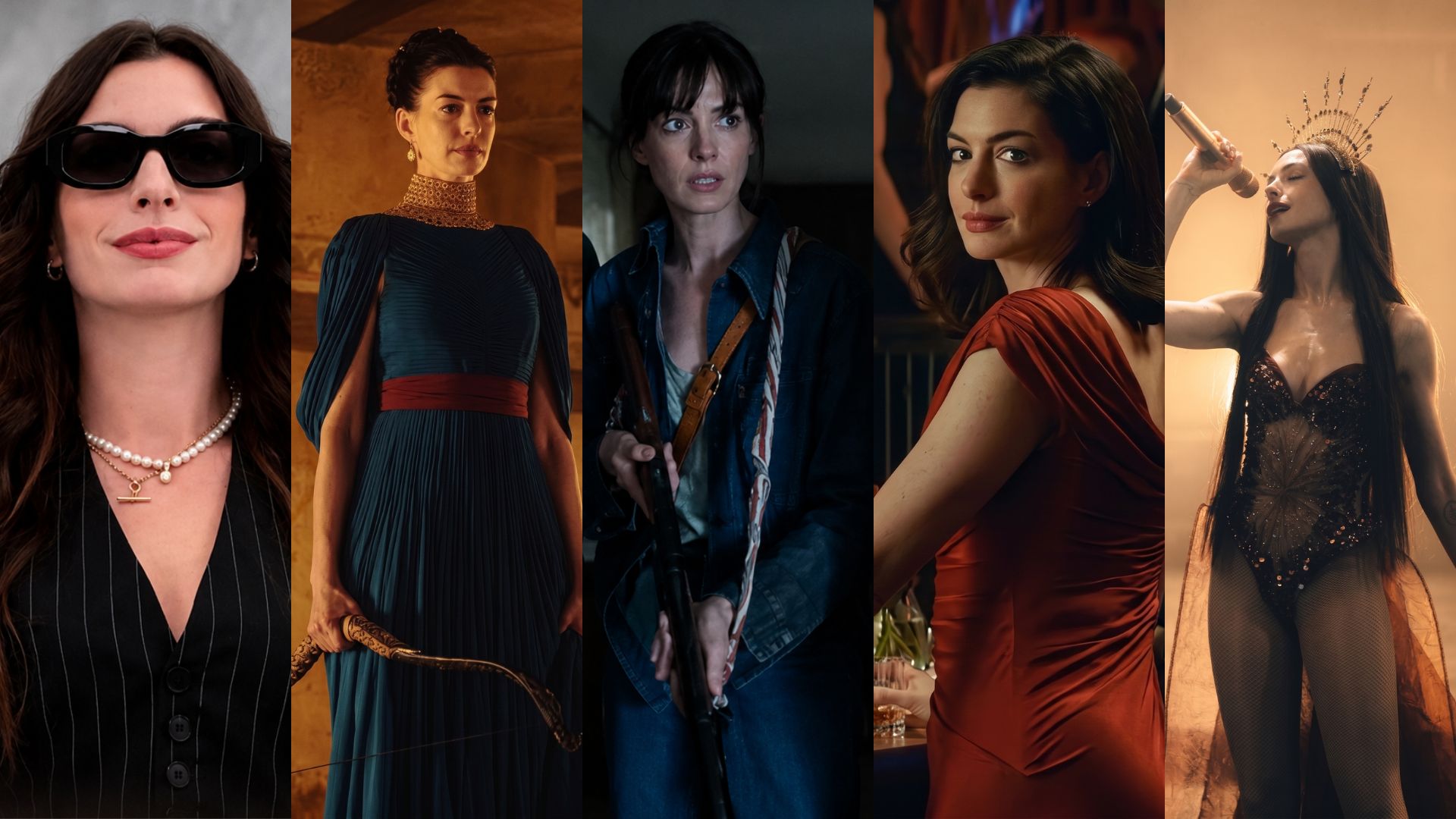 Anne Hathaway domina 2026 com cinco filmes e bilheterias que redefinem o sucesso
