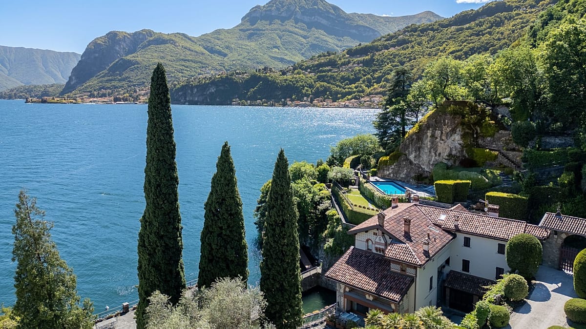 Apartamento de luxo na Villa La Gaeta, cenário de James Bond no Lago Como, está à venda