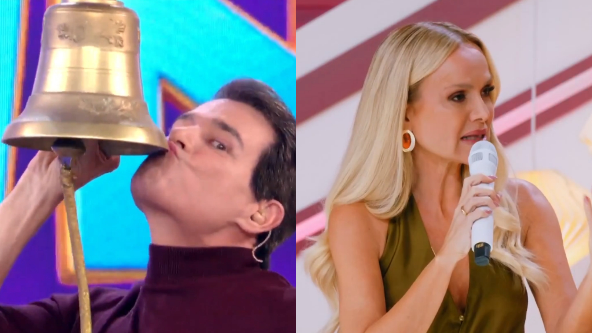 Audiência na TV: Celso Portiolli celebra vitória sobre Eliana com gesto inusitado