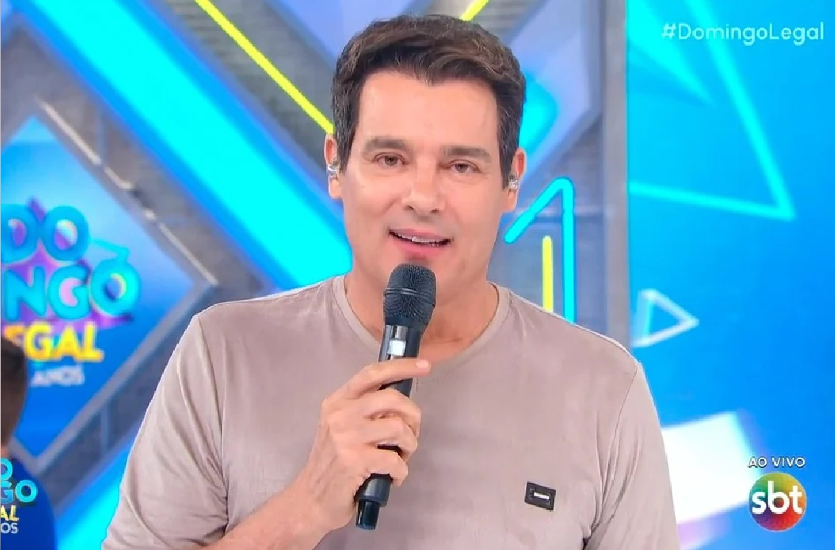 Celso Portiolli comanda estreia de game show e especial de 45 anos do SBT no Domingo Legal