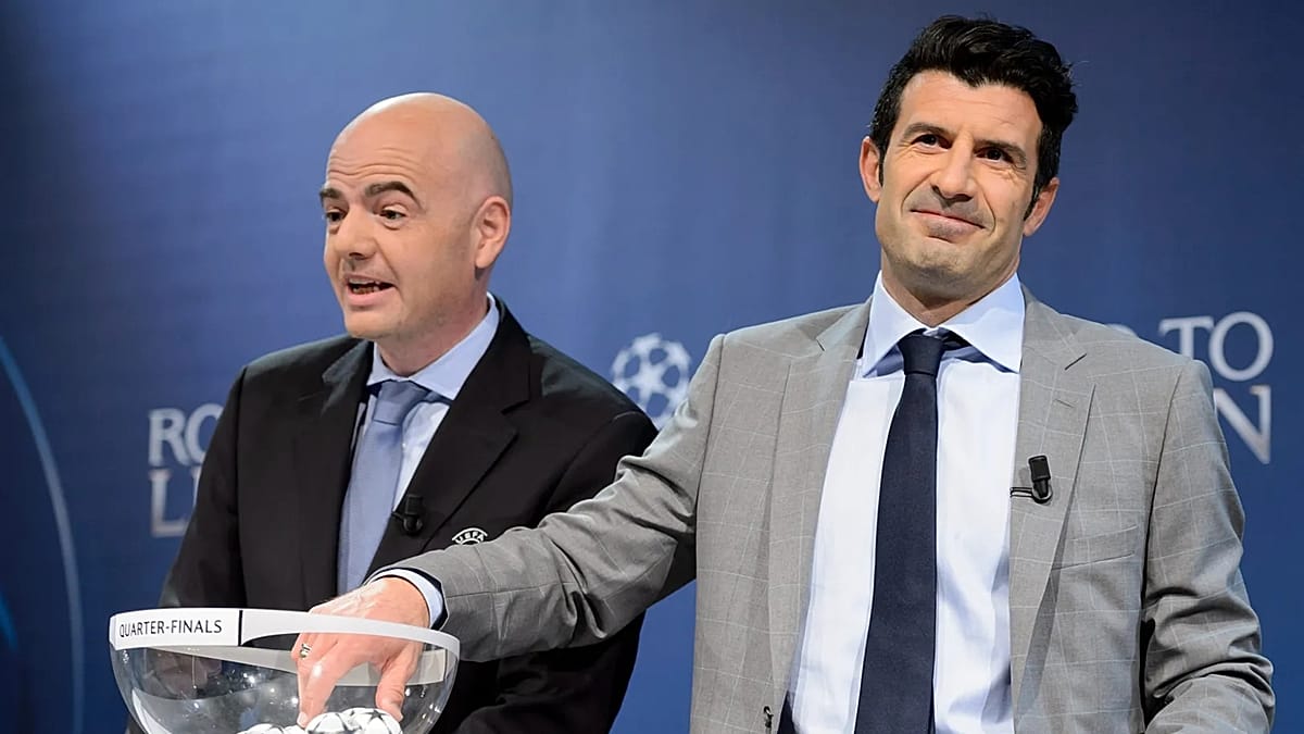 Crise na FIFA: Luís Figo clama pela saída de Gianni Infantino em meio a polêmicas
