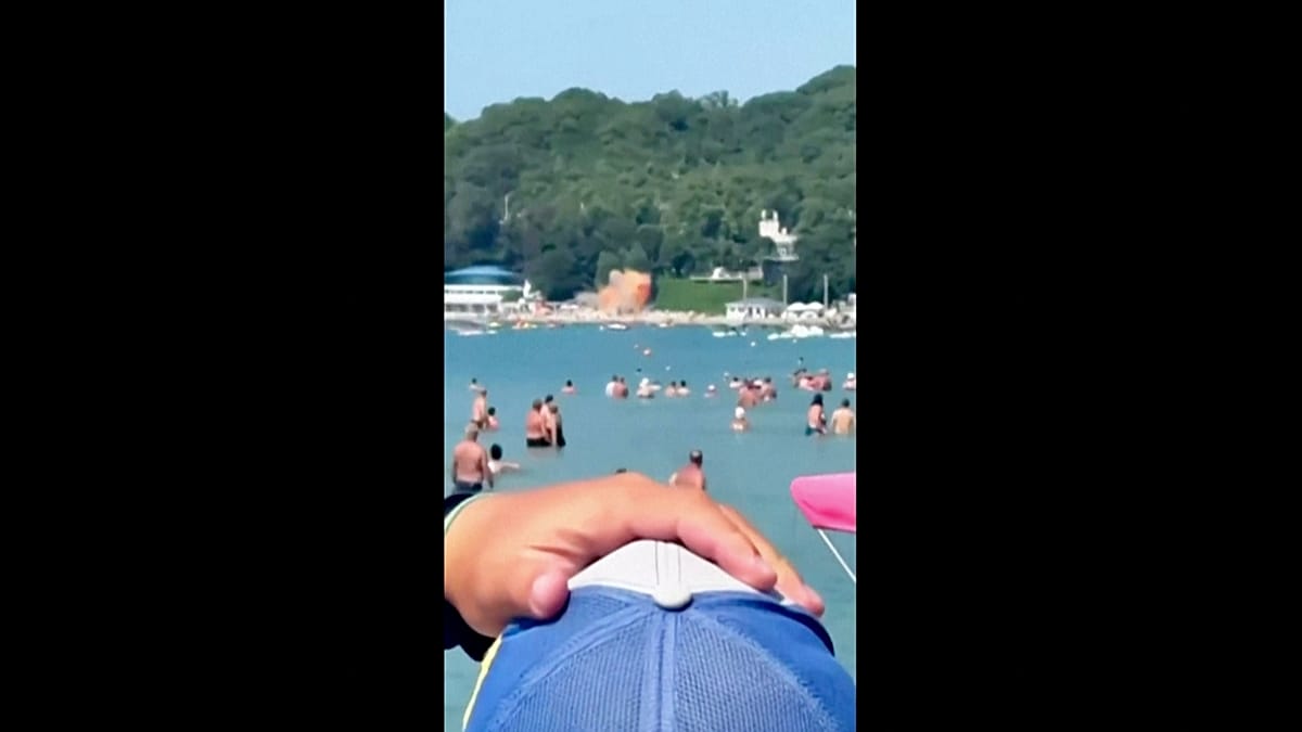 Drone atinge praia na Rússia e deixa mortos e feridos no mar Negro