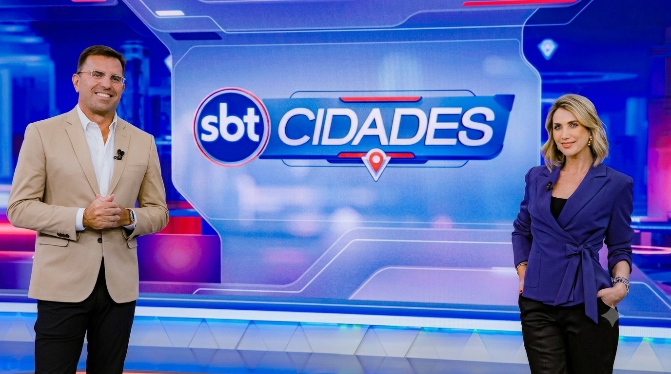 SBT Cidades estreia nesta segunda-feira sob o comando de Rodrigo Bocardi e Erica Reis
